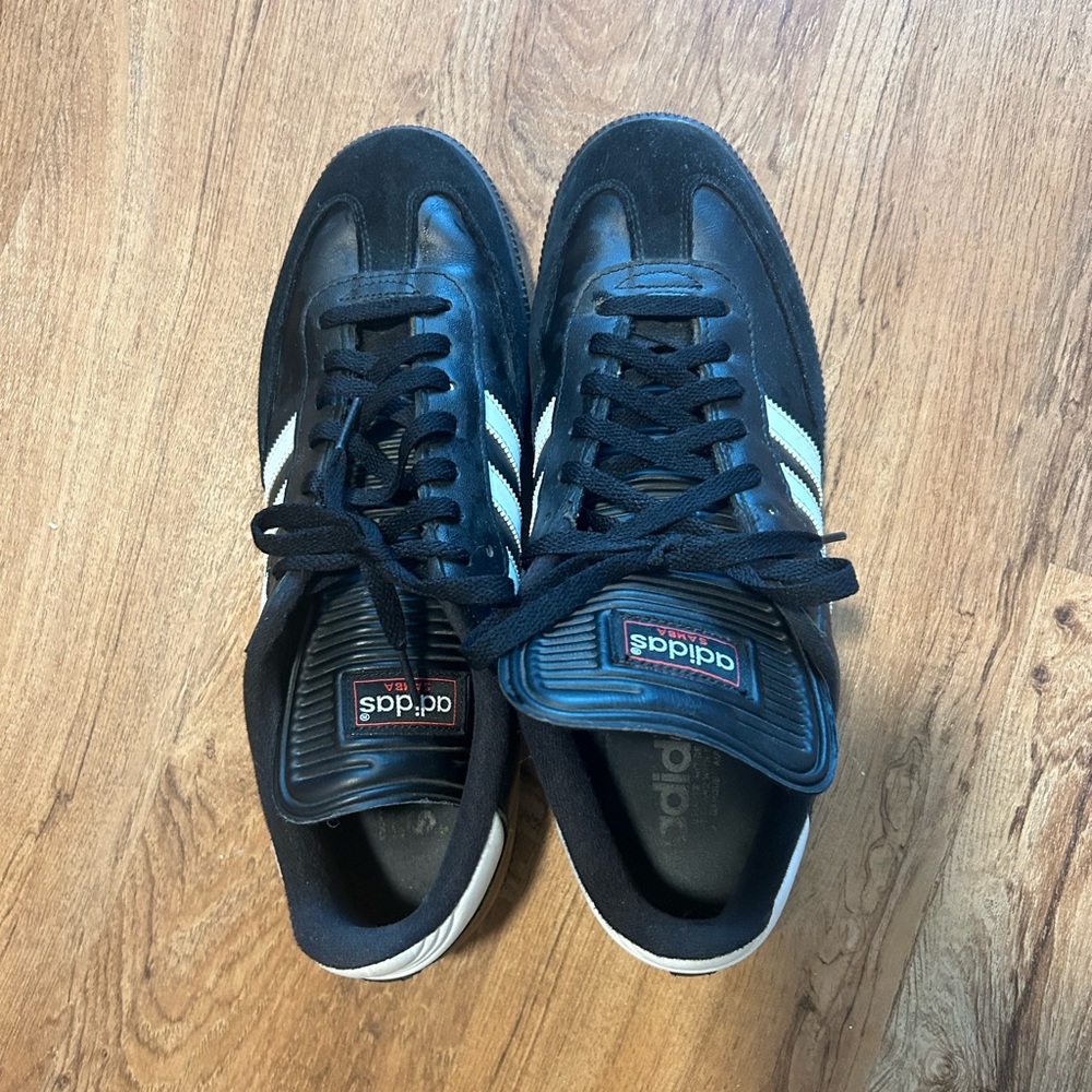 adidas Black and White Sneakers